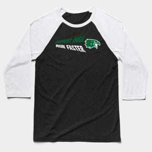 Hungry Dogs Run Faster v2 Baseball T-Shirt